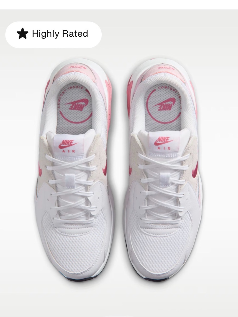 Nike Women's White and Pink Air Max essee 2026 Retro Runner - Picture 4 of 13